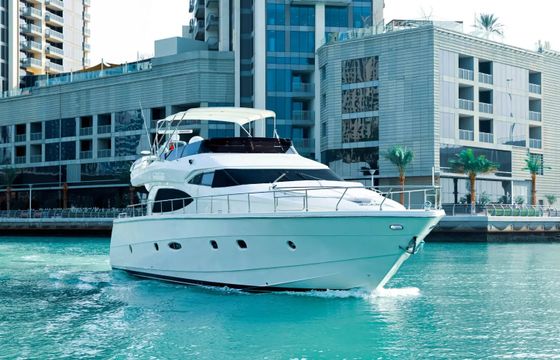 Azimut 68ft Yacht Rental In Dubai - Luxury