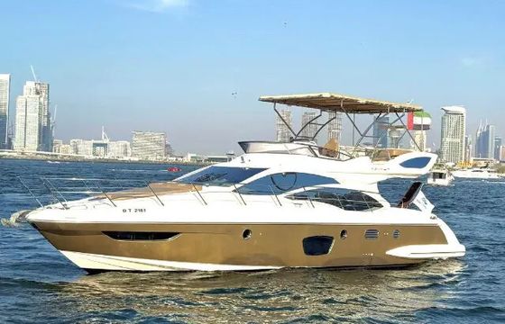 Azimut Gold 52ft Yacht Hire Dubai - Luxury