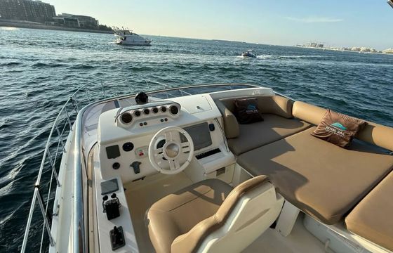 Azimut Gold 52ft Yacht Hire Dubai - Luxury