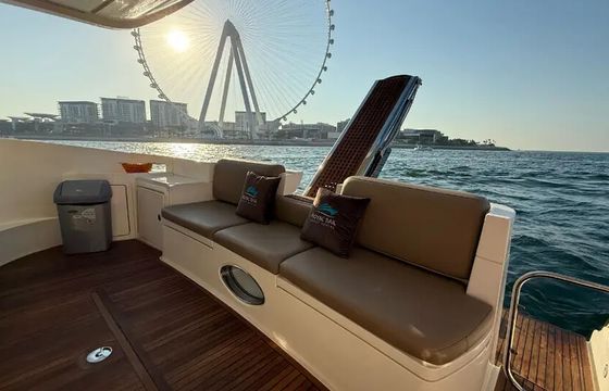 Azimut Gold 52ft Yacht Hire Dubai - Luxury