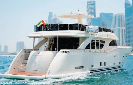 a Luxury Yacht in Dubai