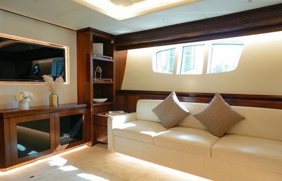 a Luxury Yacht in Dubai