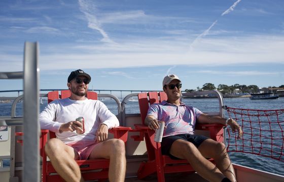 Double Decker Party Pontoon Boat in San Diego Bay - Up to 12 Guests!!!