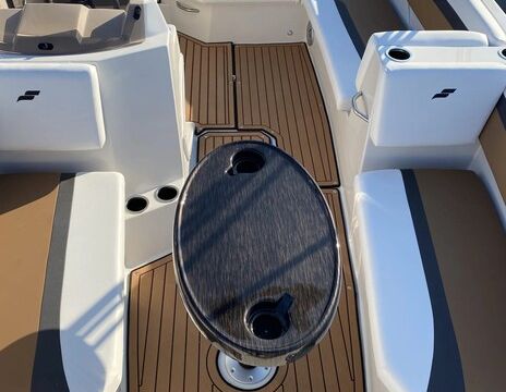 17’ Deckboat at Lake Gaston. Fuel included!!