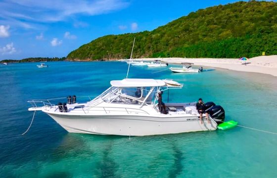 Luxury 35ft Grady White — Culebra & Island Adventures