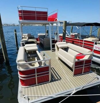 12 Person Party Boat W/Slide – Lake Travis