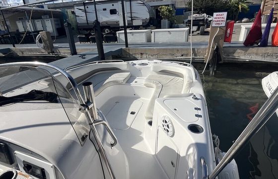23' Hurricane Deck Boat  w/ GPS TRACKS to popular destinations!