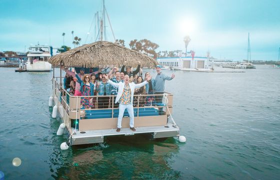 18-Passenger Tiki Bar Boat in Marina del Rey