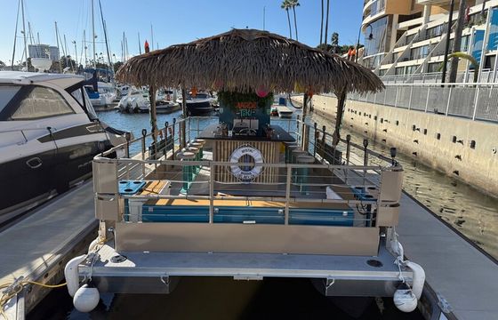18-Passenger Tiki Bar Boat in Marina del Rey