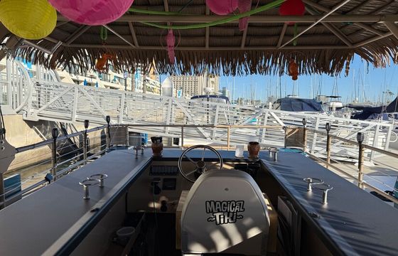18-Passenger Tiki Bar Boat in Marina del Rey