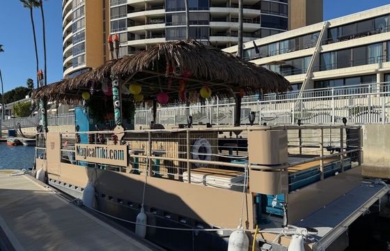 18-Passenger Tiki Bar Boat in Marina del Rey