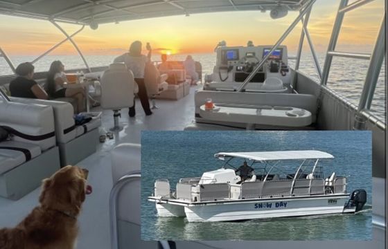 PRIVATE CHARTERS up to 13 guests and for special events up to 30