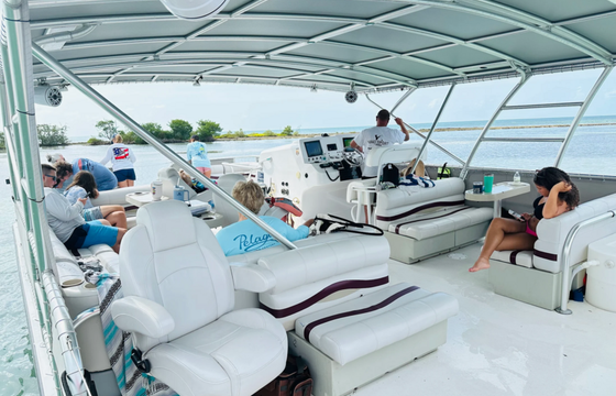 PRIVATE CHARTERS up to 13 guests and for special events up to 30