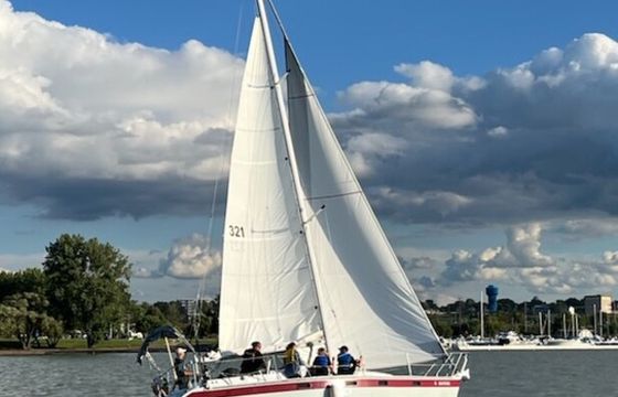 Beautiful Sailing cruiser