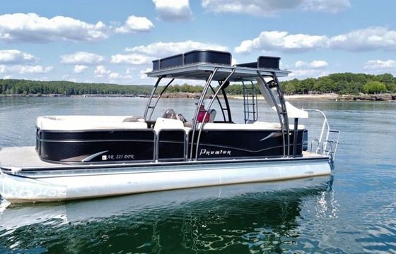 26Ft Premier Sunsation Pontoon – Lake Austin