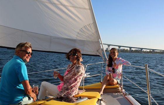 Sailing Tour up to 10 Guests in San Diego Bay
