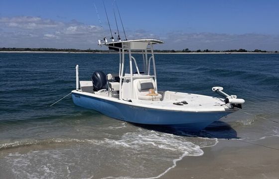 21ft Tidewater Center Counsel-Wrightsville- fishing Power Pole, troll