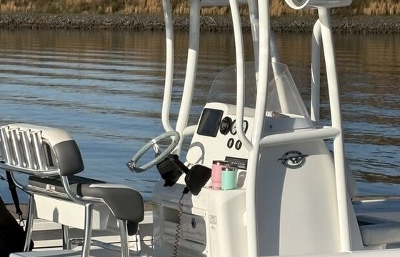 21ft Tidewater Center Counsel-Wrightsville- fishing Power Pole, troll