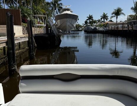 Boating on inter coastal waterway Fort Lauderdale Florida
