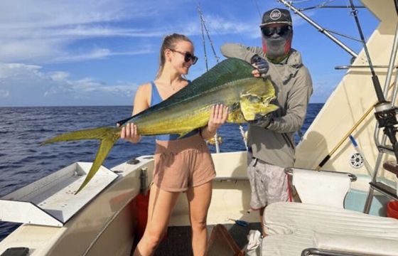 The best offshore fishing charter in Key West on 47' Hatteras!