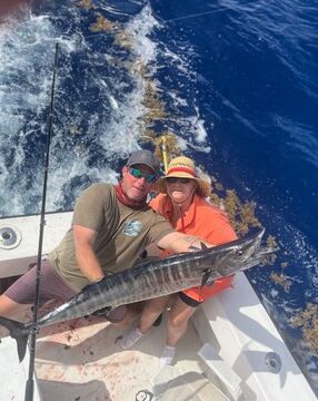 The best offshore fishing charter in Key West on 47' Hatteras!