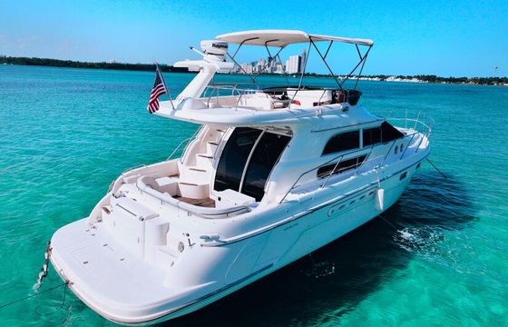 Beautiful 50' Sealine Free Jetski from Monday-Friday!