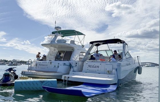 Beautiful 50' Sealine Free Jetski from Monday-Friday!