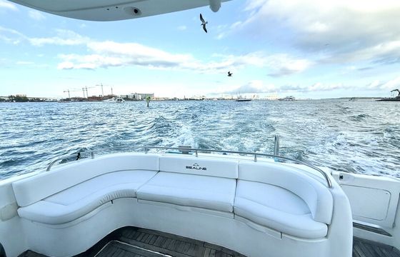 Beautiful 50' Sealine Free Jetski from Monday-Friday!