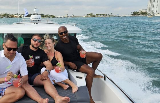 Beat Summer Heat with a Day on the Bay on a Sleek Sport Yacht!