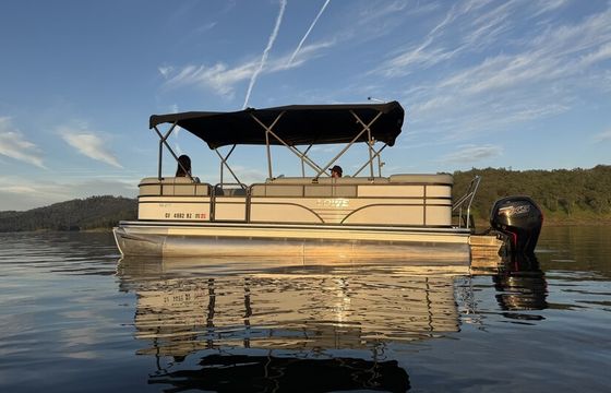 Lowe SS210 Pontoon 115hp Mercury Pro XS