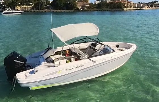 Tahoe 210 S – Captained Boat Tour | Hallandale Beach Fun & Relaxation