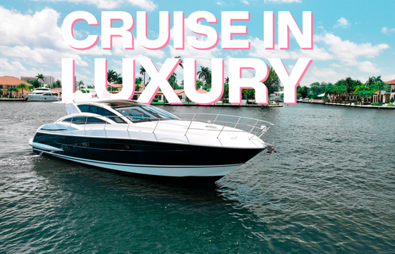 60ft Modern Luxury Yacht – Fort Lauderdale