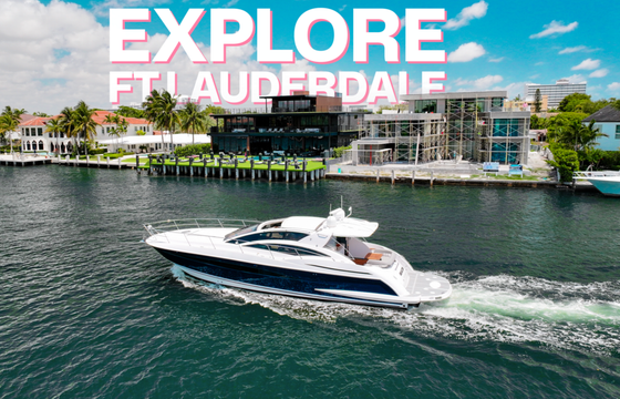 60ft Modern Luxury Yacht – Fort Lauderdale