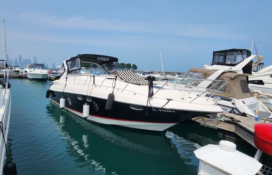 Beautiful Black 38' Regal Commodore Yacht