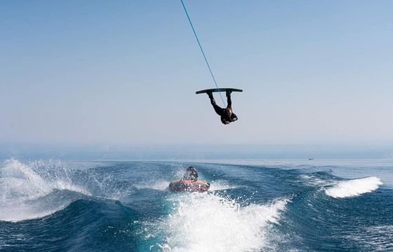 2021 Axis wakesurf boat with Captain on Lake Tahoe!