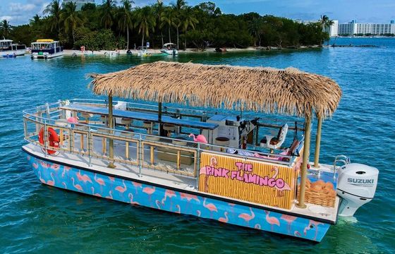 Pink Flamingo Tiki - 18 persons capacity