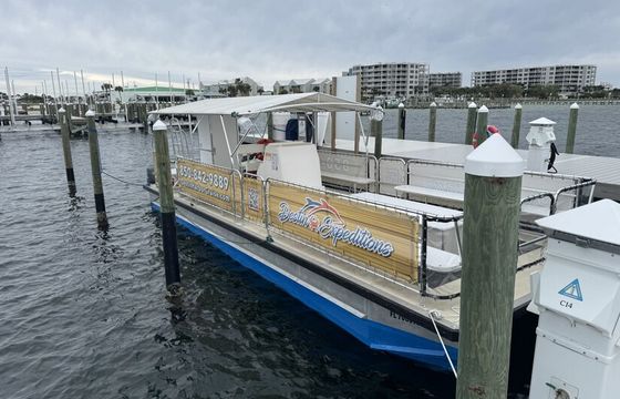 35 Foot Sightseer Dolphin, Sunset, Crab Island Tour Boat