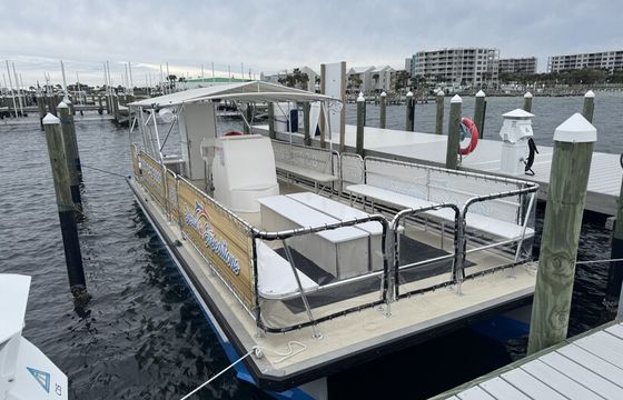 35 Foot Sightseer Dolphin, Sunset, Crab Island Tour Boat