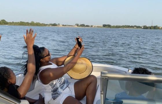 Lake Lewisville Boat Day | Captain Included | Tubing &amp; Party Cove
