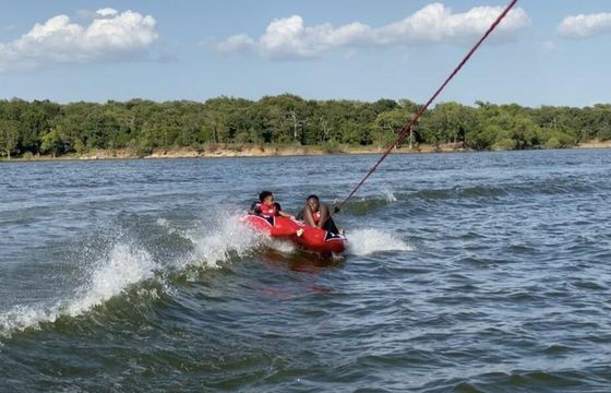 Lake Lewisville Boat Day | Captain Included | Tubing &amp; Party Cove