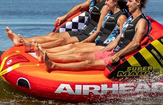 Lake Lewisville Boat Day | Captain Included | Tubing &amp; Party Cove