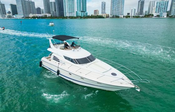 Enjoy Miami In 50FT SUNSEEKER MANHATTAN!