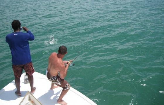 Fishing charter in Key West - 22' bay boat!