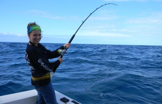 Fishing charter in Key West - 22' bay boat!