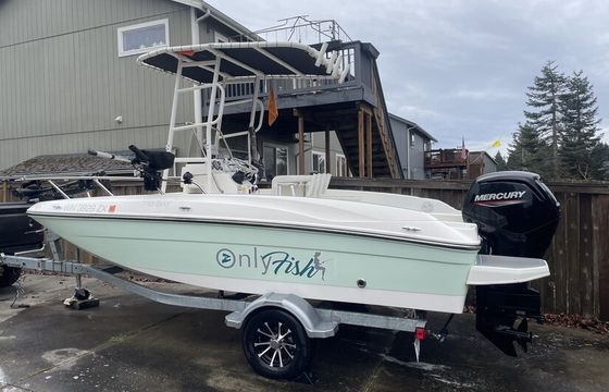 OnlyFish 18' Open-Bow Trolling Skiff