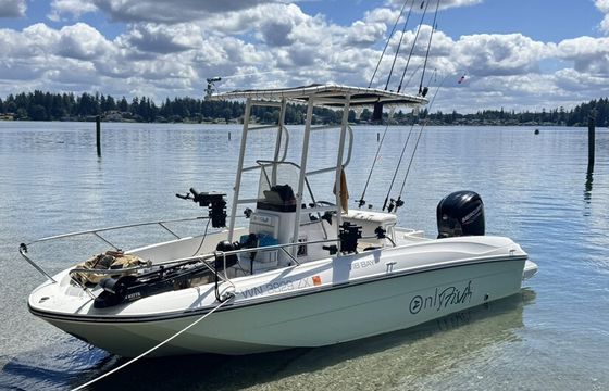 OnlyFish 18' Open-Bow Trolling Skiff