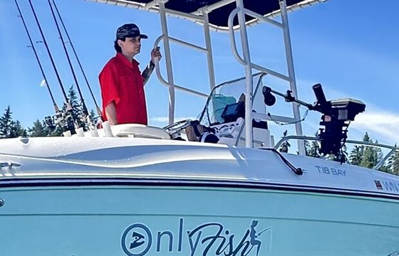 OnlyFish 18' Open-Bow Trolling Skiff