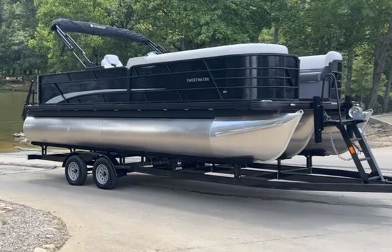 • Luxury Triton Pontoon • 12 Passenger • Premium Audio System