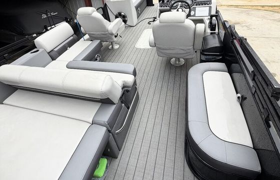 • Luxury Triton Pontoon • 12 Passenger • Premium Audio System