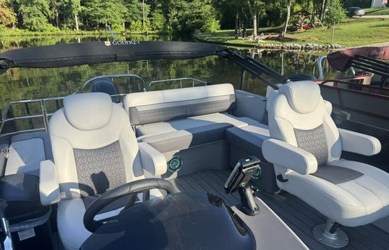 • Luxury Triton Pontoon • 12 Passenger • Premium Audio System